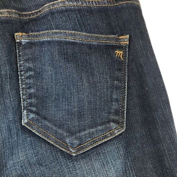 Madewell Jeans Skinny Skinny in Waterfall Wash Dark Blue Wash Women’s Size 26 - Picture 12 of 14